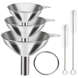 Stainless Steel Mini Funnel Set