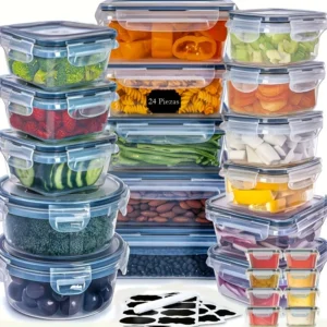 48-Piece Airtight Food Storage Set