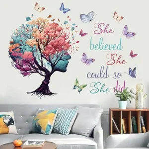 Inspirational Butterfly Wall Decal
