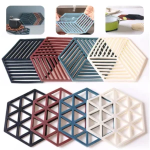 Hexagon Silicone Heat Resistant Mats