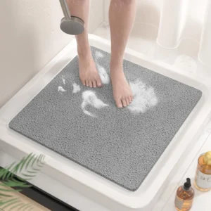 Square Non-Slip Shower Mat