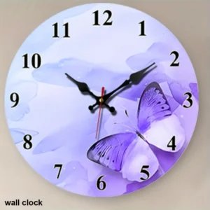 Charming Non-Ticking Wall Clock