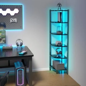 LED Corner Display Shelf